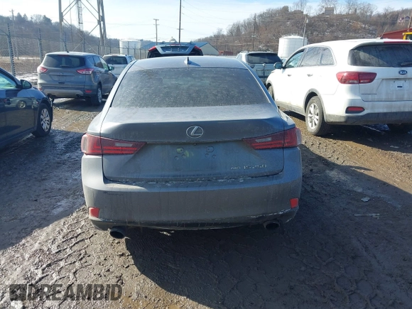 2015 Lexus IS 250 with VIN JTHCF1D23F5021657, listed as a IAAI auction lot 41452874 with 65,613 mi miles and . Bid and sale history available at DreamBid. Image 16.
