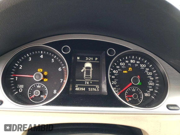 2015 Volkswagen CC R-Line with VIN WVWBP7AN1FE801216, listed as a Copart auction lot 67733404 with 48,394 mi miles and Salvage Title. Bid and sale history available at carsss.com. Image 9.