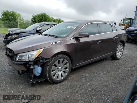 2015 Buick LaCrosse Leather with VIN 1G4GC5G30FF220355, listed as a Copart auction lot 56730955 with 71,575 mi miles and Salvage title. Bid and sale history available at DreamBid. Image 1.