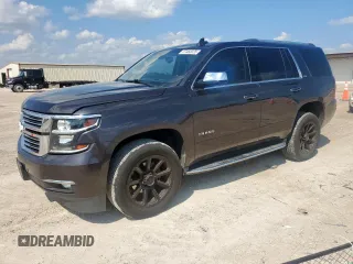 2016 Chevrolet Tahoe LTZ with VIN 1GNSCCKC3GR475390, listed as a Copart auction lot 57483035 with 132,575 mi miles and Clean title. Bid and sale history available at DreamBid. Image 1.