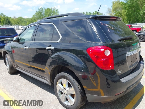 2014 Chevrolet Equinox LT z VIN 2GNFLFEK9E6200766, wystawiony jako IAAI lot #42366214 z przebiegiem 166 337 mil mil oraz . Historia ofert i sprzedaży dostępna na DreamBid. Obrazek 3.
