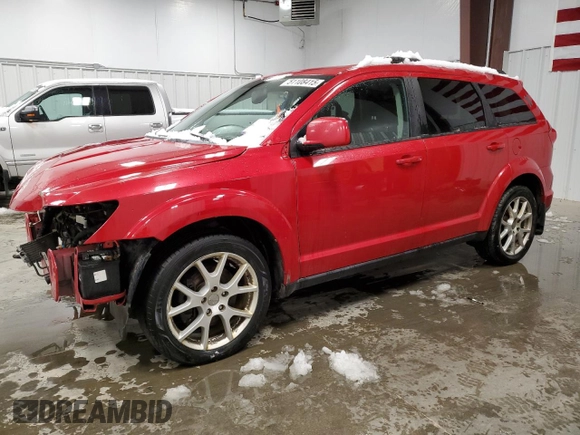 2016 Dodge Journey SXT with VIN 3C4PDDBG6GT190002, listed as a Copart auction lot 51108415 with Not Provided miles and Salvage Title. Bid and sale history available at carsss.com. Image 1.