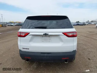 2018 Chevrolet Traverse LS with VIN 1GNERFKW0JJ222542, listed as a IAAI auction lot 41811876 with 104,512 mi miles. Bid and sale history available at carsss.com. Image 17.