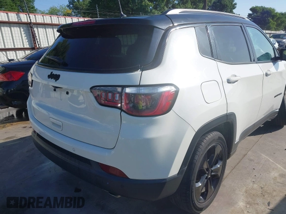 2018 Jeep Compass Latitude with VIN 3C4NJCBB3JT407981, listed as a IAAI auction lot 41998122 with 82,220 mi miles and . Bid and sale history available at DreamBid. Image 20.