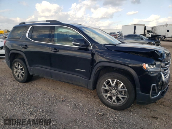 2021 GMC Acadia SLT with VIN 1GKKNML48MZ208052, listed as a Copart auction lot 81747794 with 83,200 mi miles and Salvage Title. Bid and sale history available at DreamBid. Image 4.