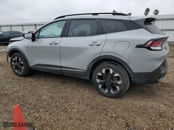2023 Kia Sportage X-Line with VIN 5XYK6CAF1PG097659, listed as a Copart auction lot 46435785 with 64,697 mi miles and Salvage Title. Bid and sale history available at carsss.com. Image 2.