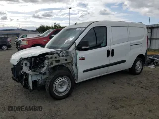 2017 Ram ProMaster City Cargo Tradesman with VIN ZFBERFAB6H6H30864, listed as a Copart auction lot 54415745 with 75,314 mi miles and Salvage Title. Bid and sale history available at carsss.com. Image 1.