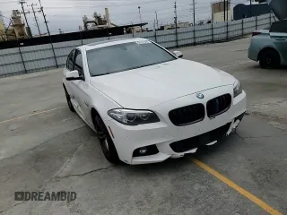 2016 BMW 5 Series 535i z VIN WBA5B1C56GG131591, wystawiony jako Copart lot #55777355 z przebiegiem 96 692 mil mil oraz Szkoda całkowita • Salvage title. Historia ofert i sprzedaży dostępna na DreamBid. Obrazek 13.