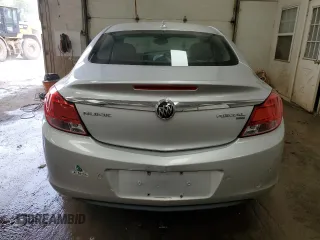 2011 Buick Regal CXL RL3 with VIN W04GR5EC2B1046604, listed as a Copart auction lot 68976324 with 227,333 mi miles and Clean Title. Bid and sale history available at carsss.com. Image 6.