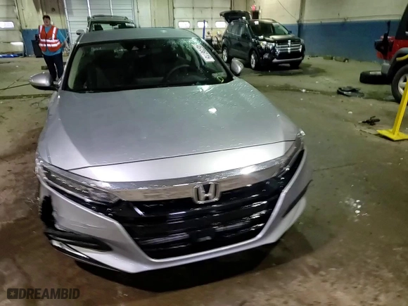 2019 Honda Accord Sedan LX 1.5T with VIN 1HGCV1F10KA043417, listed as a Copart auction lot 46736115 with 25,206 mi miles and Clean Title. Bid and sale history available at carsss.com. Image 13.