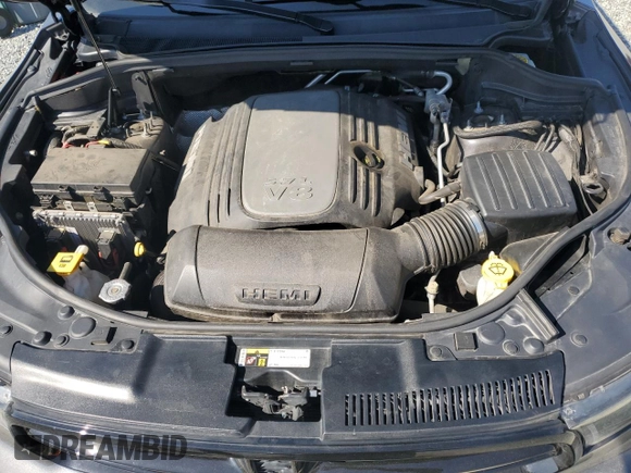 2017 Dodge Durango R/T with VIN 1C4SDHCT3HC814249, listed as a Copart auction lot 52585045 with 140,809 mi miles and Salvage title. Bid and sale history available at DreamBid. Image 12.