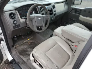 2009 Ford F-150 XL with VIN 1FTRF12W89KB80567, listed as a Copart auction lot 55315305 with 144,411 mi miles and Salvage Title. Bid and sale history available at carsss.com. Image 8.