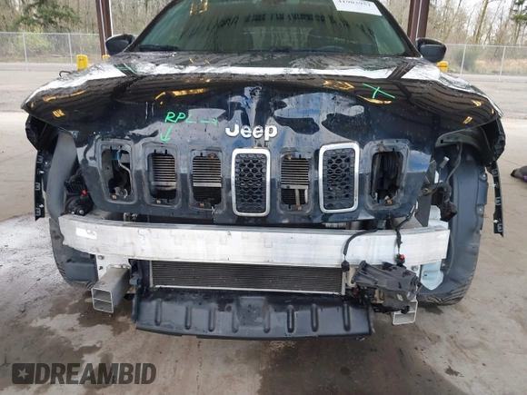 2019 Jeep Cherokee Latitude with VIN 1C4PJMCX9KD255382, listed as a IAAI auction lot 41903951 with 139,741 mi miles. Bid and sale history available at carsss.com. Image 6.