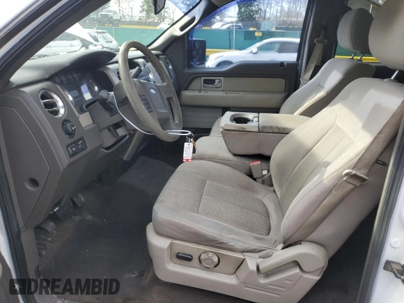2010 Ford F-150 XL with VIN 1FTFW1CV2AFC91864, listed as a Copart auction lot 51436155 with 131,935 mi miles and Salvage Title. Bid and sale history available at carsss.com. Image 7.