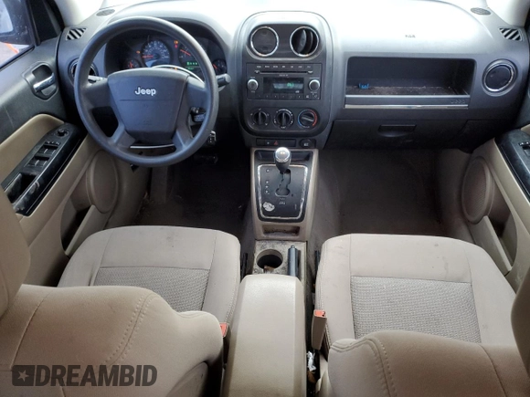 2009 Jeep Compass North with VIN 1J4FT47B39D110394, listed as a Copart auction lot 46528355 with 144,494 mi miles and Salvage Title. Bid and sale history available at carsss.com. Image 8.