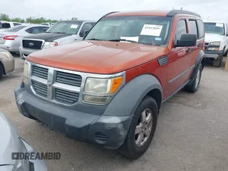 2007 Dodge Nitro SXT with VIN 1D8GT28K07W606463, listed as a IAAI auction lot 41927859 with 194,558 mi miles. Bid and sale history available at carsss.com. Image 2.