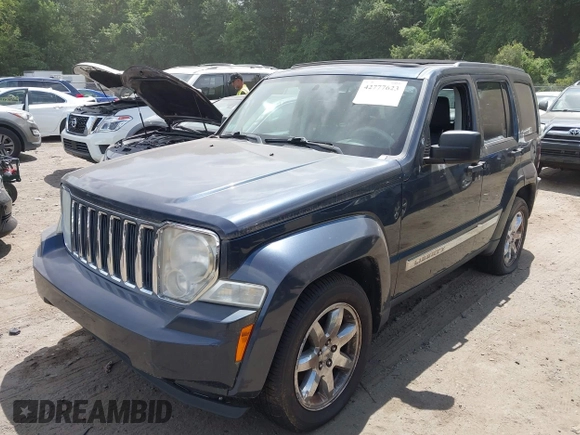 2008 Jeep Liberty Limited with VIN 1J8GN58K98W254634, listed as a IAAI auction lot 42777623 with 169,200 mi miles and . Bid and sale history available at DreamBid. Image 2.