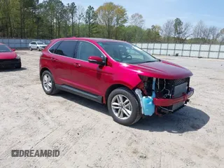 2017 Ford Edge SEL with VIN 2FMPK3J86HBB54667, listed as a IAAI auction lot 41931309 with 12,819 mi miles. Bid and sale history available at carsss.com. Image 1.