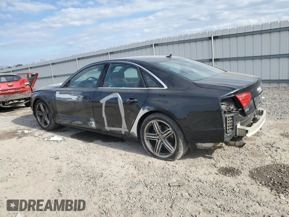 2013 Audi A8 3.0L z VIN WAUAGAFD3DN001326, wystawiony jako Copart lot #88724985 z przebiegiem 89 859 mil mil oraz Szkoda całkowita • Salvage title. Historia ofert i sprzedaży dostępna na DreamBid. Obrazek 2.