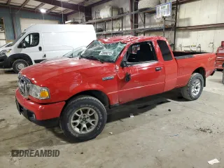 2007 Ford Ranger XLT with VIN 1FTZR45E17PA40548, listed as a Copart auction lot 45666215 with 106,373 mi miles and Salvage Title. Bid and sale history available at carsss.com. Image 1.