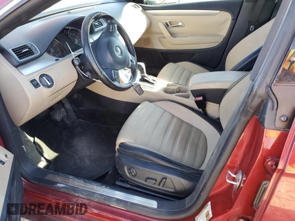 2014 Volkswagen CC R-Line with VIN WVWBN7AN2EE527559, listed as a Copart auction lot 42723175 with 116,306 mi miles and Salvage Title. Bid and sale history available at carsss.com. Image 7.