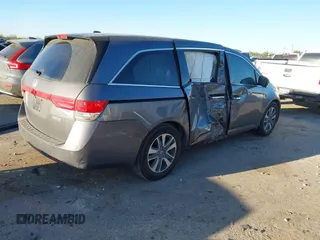 2016 Honda Odyssey Touring Elite with VIN 5FNRL5H98GB132255, listed as a IAAI auction lot 41839600 with 131,064 mi miles and . Bid and sale history available at DreamBid. Image 4.