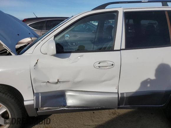 2004 Hyundai Santa Fe GLS with VIN KM8SC13E64U668201, listed as a Copart auction lot 87076394 with 107,853 mi miles and Salvage Title. Bid and sale history available at carsss.com. Image 7.