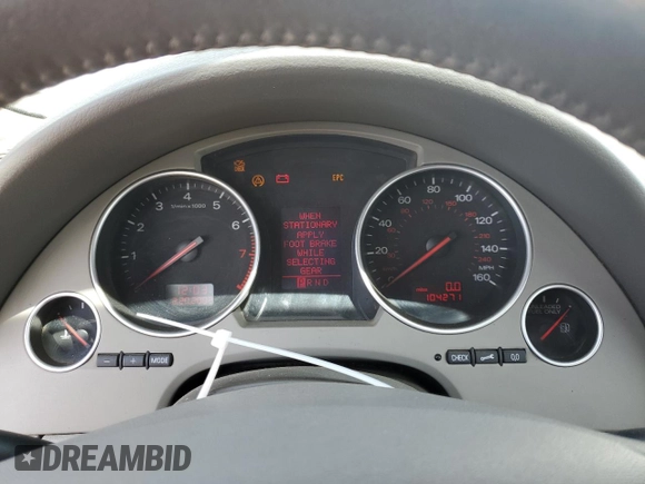 2003 Audi A4 3.0L with VIN WAUAT48H03K018355, listed as a Copart auction lot 53523405 with 104,271 mi miles and Clean title. Bid and sale history available at DreamBid. Image 9.