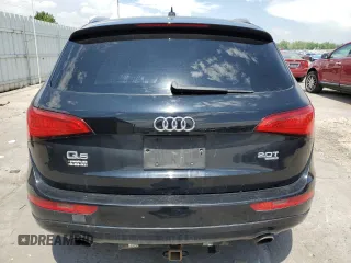 2013 Audi Q5 Premium Plus with VIN WA1LFAFP7DA091851, listed as a Copart auction lot 59974945 with 127,335 mi miles and Salvage title. Bid and sale history available at DreamBid. Image 6.