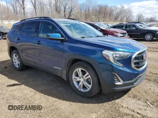 2019 GMC Terrain SLE with VIN 3GKALMEV1KL345510, listed as a Copart auction lot 50295995 with 71,689 mi miles and Clean Title. Bid and sale history available at carsss.com. Image 4.