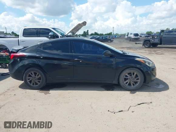 2016 Hyundai Elantra SE with VIN 5NPDH4AE0GH712842, listed as a IAAI auction lot 42602307 with 250,480 mi miles and . Bid and sale history available at DreamBid. Image 13.