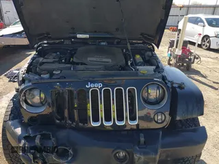 2016 Jeep Wrangler Sahara with VIN 1C4AJWBG0GL174481, listed as a IAAI auction lot 41868149 with 59,300 mi miles and . Bid and sale history available at DreamBid. Image 10.