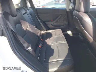 2018 Tesla Model 3 Long Range Battery with VIN 5YJ3E1EA0JF008351, listed as a IAAI auction lot 41129459 with 36,518 mi miles. Bid and sale history available at carsss.com. Image 8.