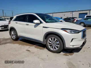 2019 Infiniti QX50 Luxe z VIN 3PCAJ5M32KF146620, wystawiony jako Copart lot #52207235 z przebiegiem 69 057 mil mil oraz Czysty tytuł • Clean title. Historia ofert i sprzedaży dostępna na DreamBid. Obrazek 4.