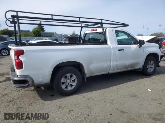 2021 Chevrolet Silverado 1500 Work Truck with VIN 3GCNWAEF7MG317850, listed as a Copart auction lot 49791675 with 75,586 mi miles and Salvage Title. Bid and sale history available at carsss.com. Image 3.
