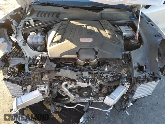 2021 Porsche Cayenne GTS with VIN WP1AG2AY3MDA34642, listed as a Copart auction lot 67523994 with 23,348 mi miles and Salvage title. Bid and sale history available at DreamBid. Image 14.