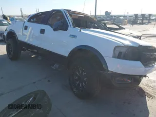 2004 Ford F-150 XLT with VIN 1FTPW14564KC44321, listed as a IAAI auction lot 41409551 with 185,033 mi miles and . Bid and sale history available at DreamBid. Image 1.