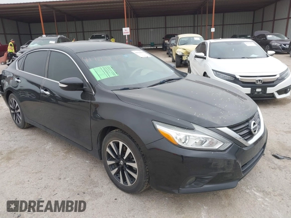 2018 Nissan Altima SR with VIN 1N4AL3APXJC156643, listed as a IAAI auction lot 41723175 with 144,368 mi miles and . Bid and sale history available at carsss.com. Image 1.