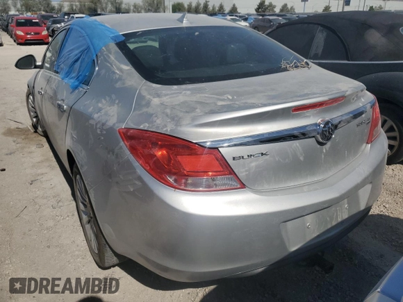 2011 Buick Regal CXL RL1 с VIN W04GN5EC0B1002001, выставлен на аукционе Copart как лот 63931805 с пробегом Не указан миль и Списание • Salvage title. История ставок и продаж доступна на DreamBid. Изображение 6.