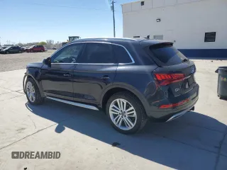 2018 Audi Q5 Premium Plus with VIN WA1BNAFY5J2108319, listed as a Copart auction lot 50531245 with 80,027 mi miles and Salvage Title. Bid and sale history available at carsss.com. Image 2.