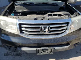2014 Honda Pilot LX with VIN 5FNYF4H26EB002150, listed as a Copart auction lot 53371535 with 114,428 mi miles and Salvage Title. Bid and sale history available at DreamBid. Image 12.