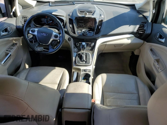 2015 Ford C-Max Energi SEL with VIN 1FADP5CU7FL124420, listed as a Copart auction lot 61145393 with 110,319 mi miles. Bid and sale history available at carsss.com. Image 8.