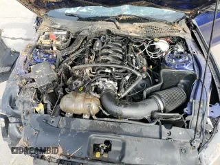 2015 Ford Mustang GT with VIN 1FA6P8CF0F5418662, listed as a Copart auction lot 55444845 with Not Provided miles and Salvage Title. Bid and sale history available at DreamBid. Image 11.
