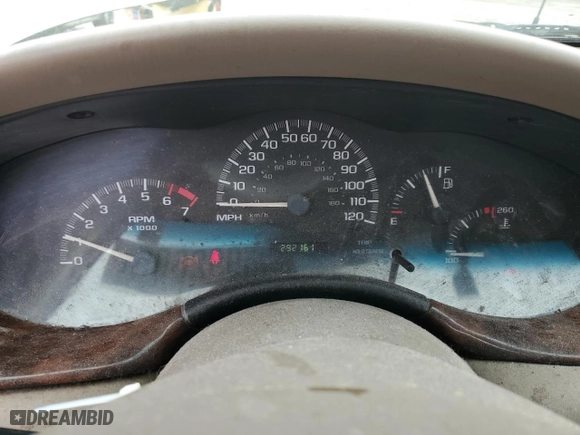 2003 Chevrolet Malibu LS with VIN 1G1NE52J23M508163, listed as a Copart auction lot 46992605 with 292,161 mi miles and Clean Title. Bid and sale history available at carsss.com. Image 9.