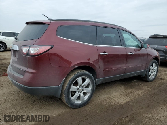 2016 Chevrolet Traverse LT with VIN 1GNKRGKD4GJ160353, listed as a Copart auction lot 44912345 with 98,264 mi miles and Salvage Title. Bid and sale history available at carsss.com. Image 3.