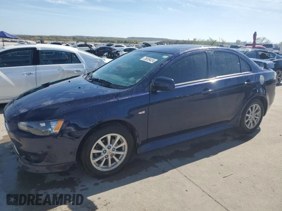 2013 Mitsubishi Lancer ES with VIN JA32U2FU8DU011201, listed as a Copart auction lot 75839424 with 105,526 mi miles and Salvage Title. Bid and sale history available at DreamBid. Image 1.