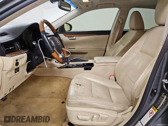 2013 Lexus ES 300h with VIN JTHBW1GG9D2028727, listed as a Copart auction lot 60528025 with 313,614 mi miles and Clean title. Bid and sale history available at DreamBid. Image 7.