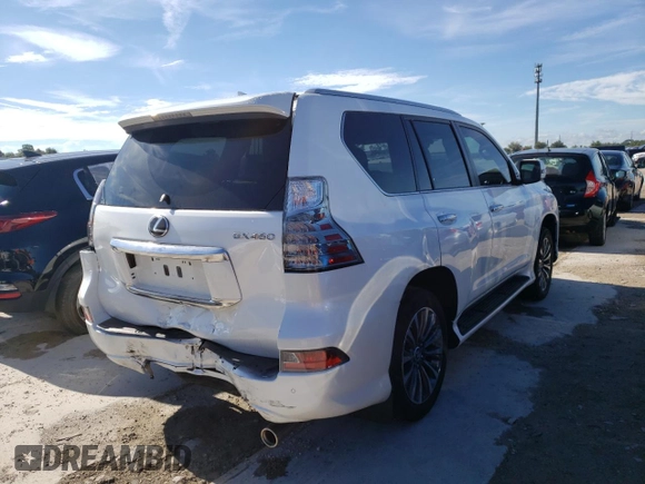 2022 Lexus GX with VIN JTJGM7BX3N5332981, listed as a Copart auction lot 59270252 with 1,813 mi miles. Bid and sale history available at carsss.com. Image 4.