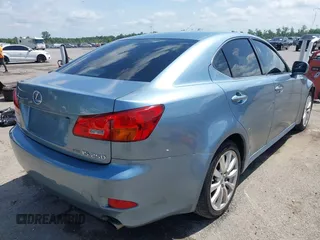 2006 Lexus IS 250 with VIN JTHCK262762005185, listed as a IAAI auction lot 42260912 with 131,653 mi miles and . Bid and sale history available at DreamBid. Image 4.