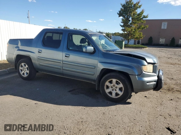 2007 Honda Ridgeline RTL w/Leather with VIN 2HJYK16587H522060, listed as a Copart auction lot 75454964 with 185,332 mi miles and Clean Title. Bid and sale history available at carsss.com. Image 4.